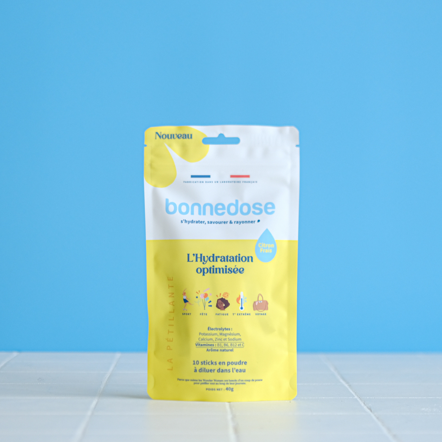 Sticks d'hydratations - Electrolytes et Vitamines