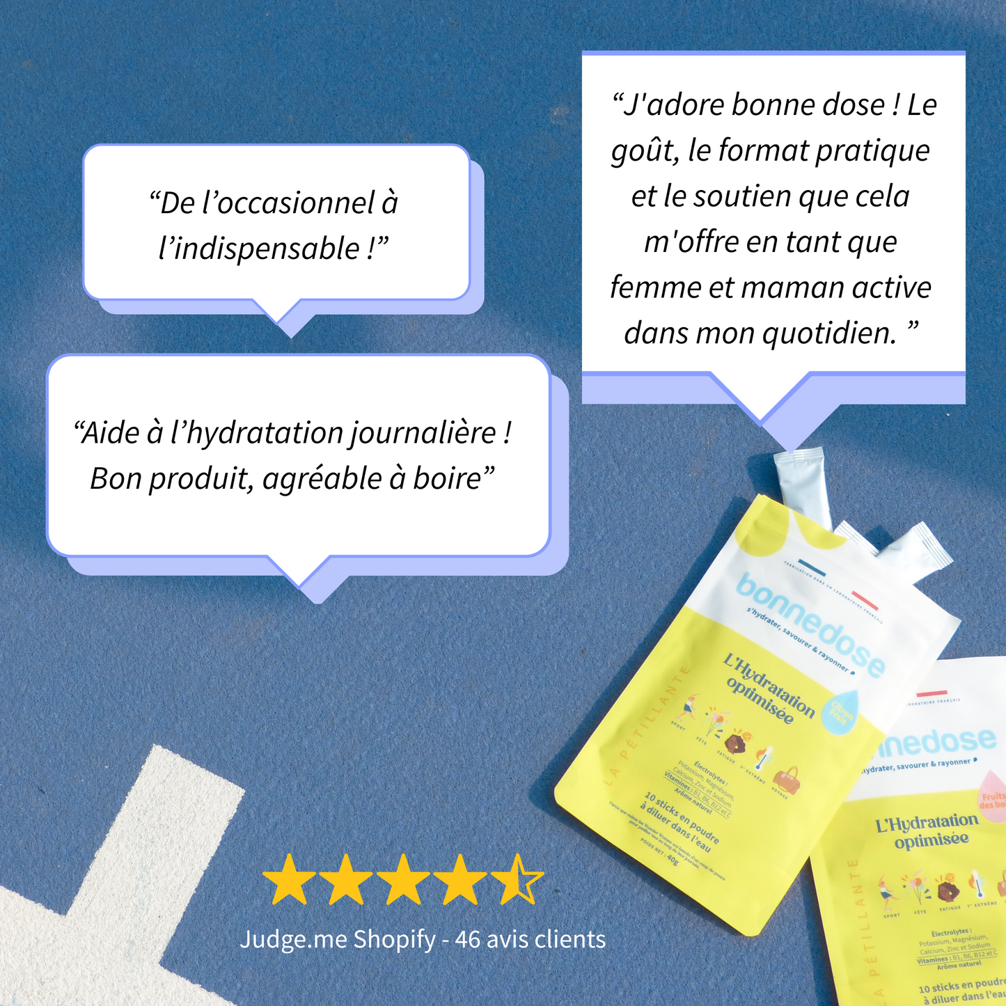 Sticks d'hydratations - Electrolytes et Vitamines