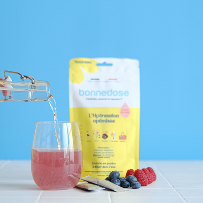 Les sticks d'hydratations - Electrolytes et Vitamines (10 sticks)