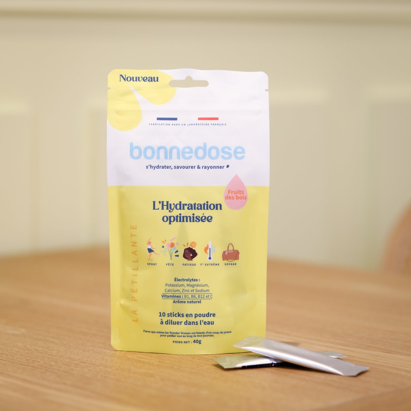 Sticks d'hydratations - Electrolytes et Vitamines