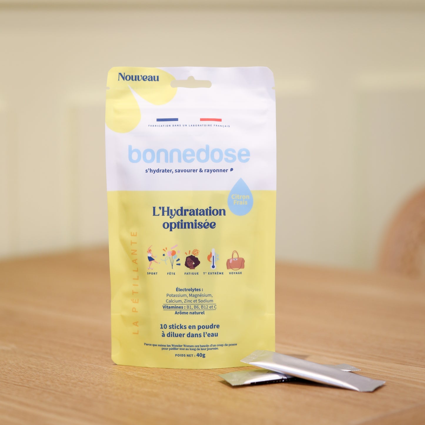 Sticks d'hydratations - Electrolytes et Vitamines