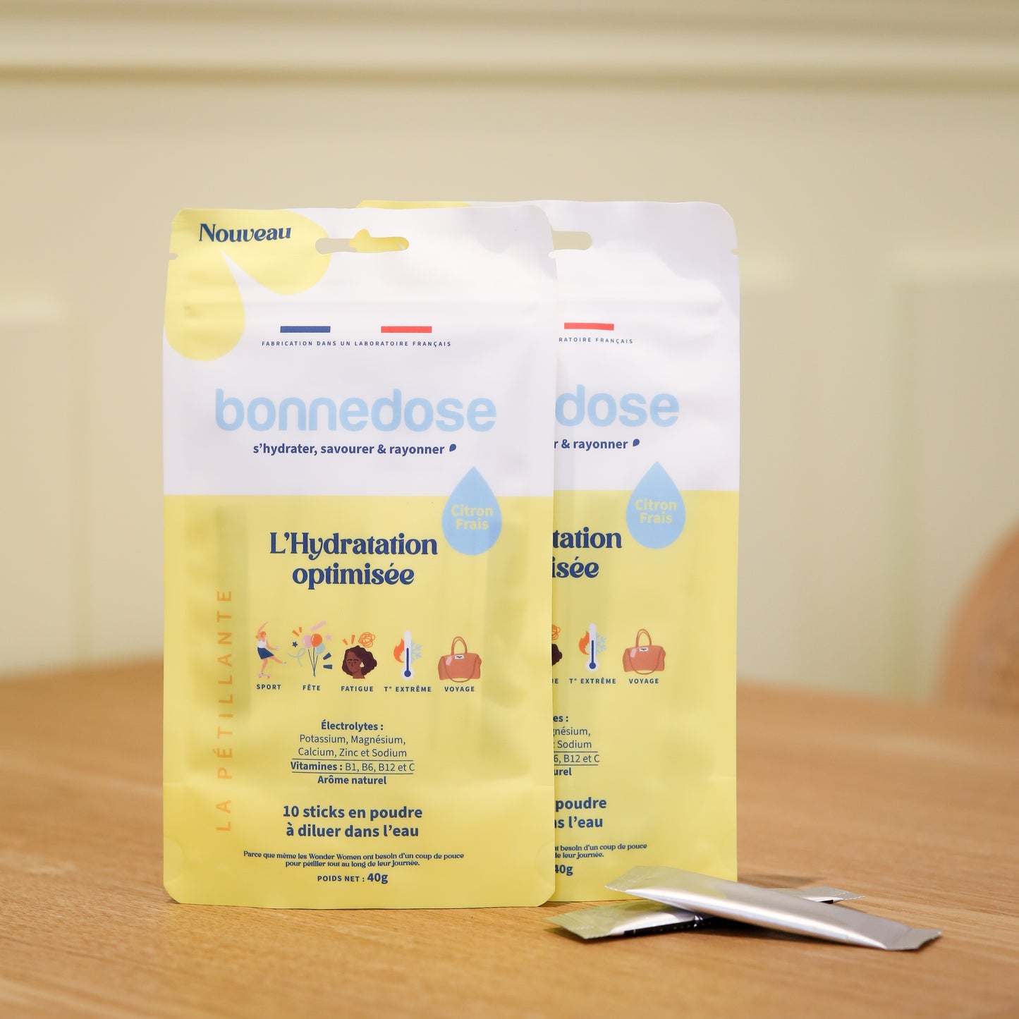 Sticks d'hydratations - Electrolytes et Vitamines