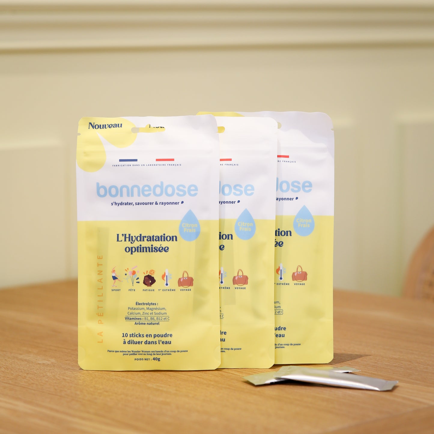 Ma cure de 30 jours (3 sachets de 10 sticks d'électrolytes)