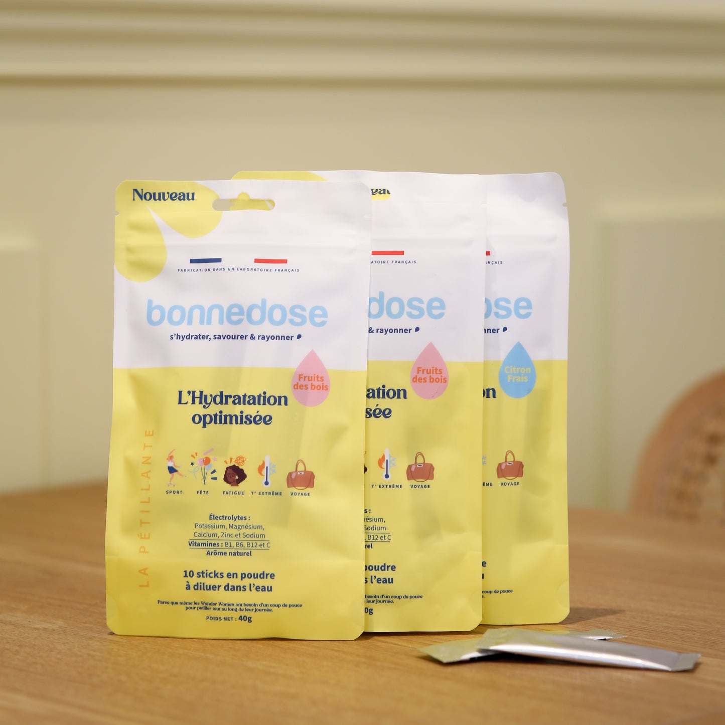 Sticks d'hydratations - Electrolytes et Vitamines